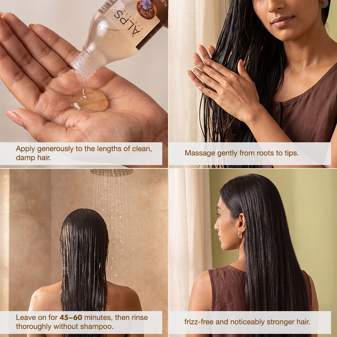 Alps Goodness Flaxseed Gel (300 ml) – For Hair & Skin - image 5