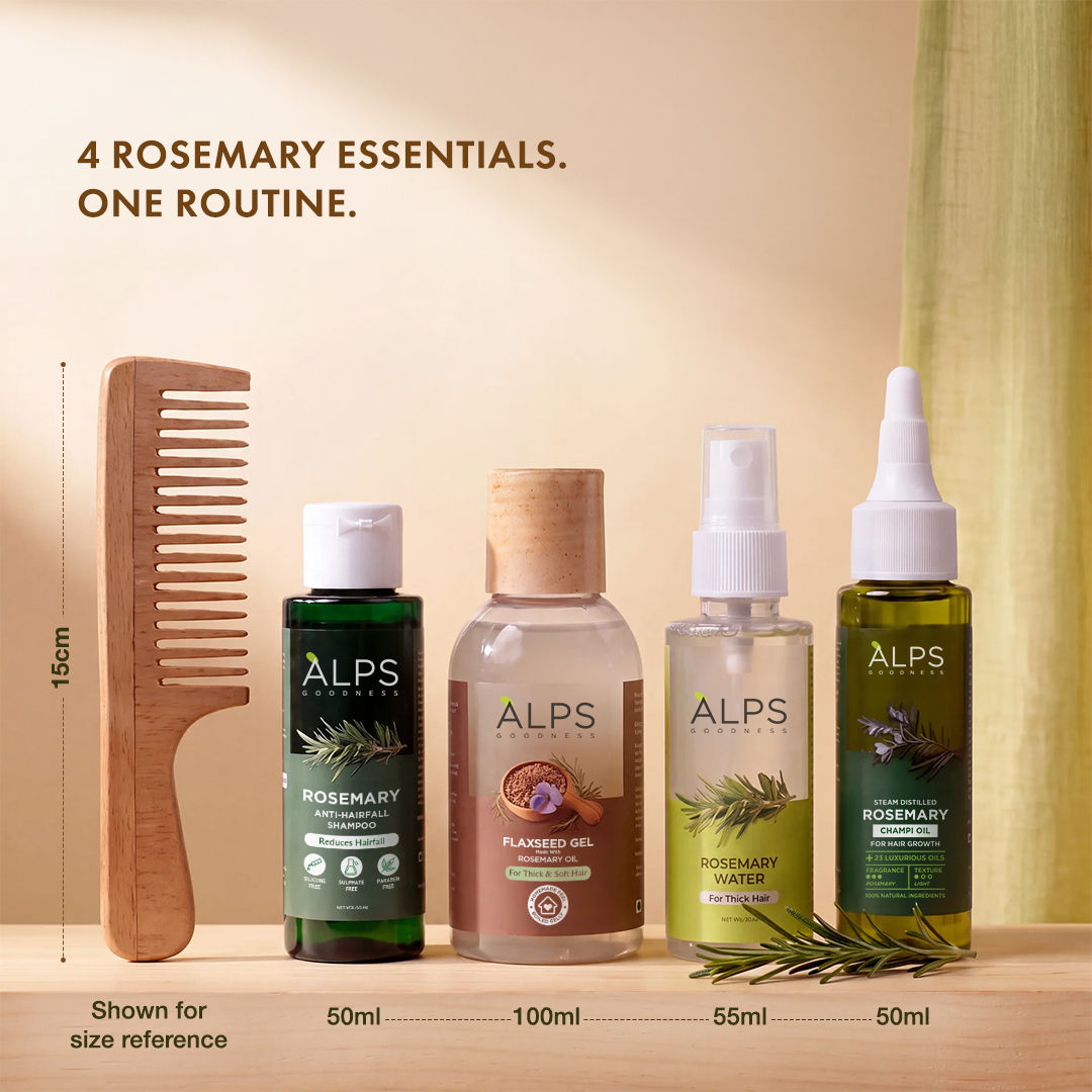Alps Goodness Rosemary Hair Growth Ritual Kit – Powered With the Goodness of Rosemary & Flaxseed - image 2