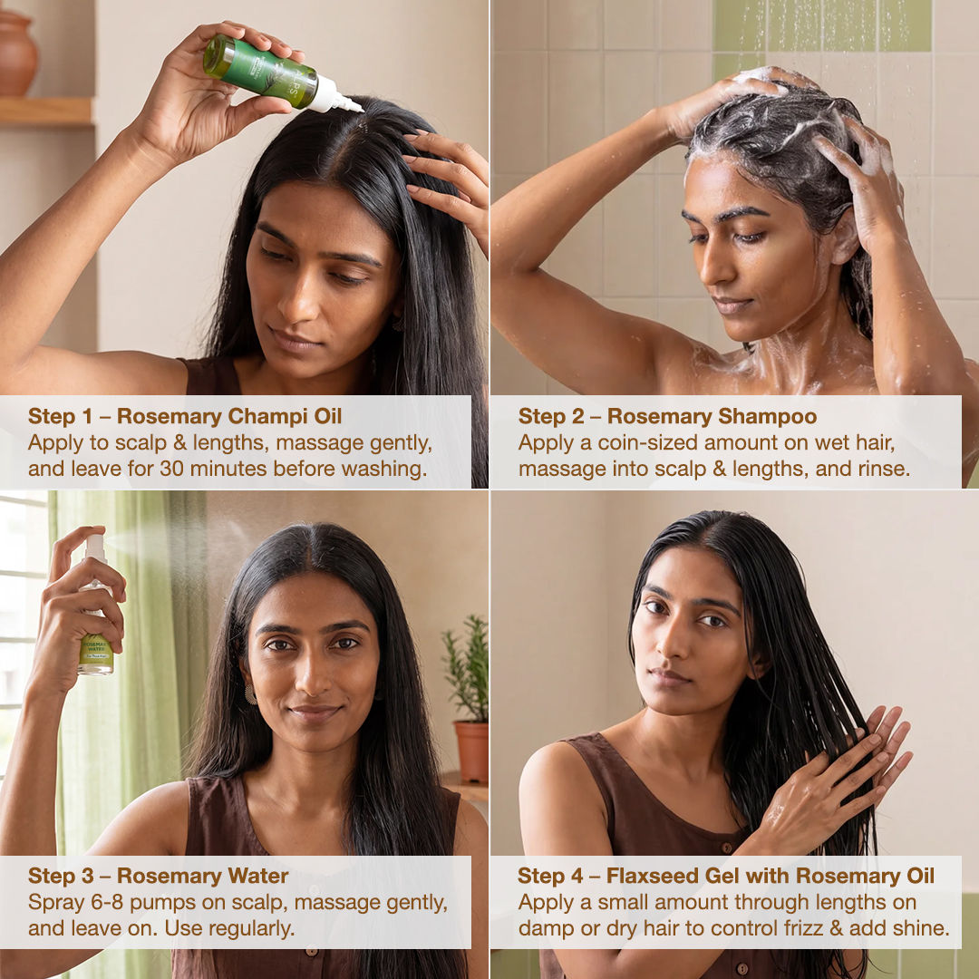 Alps Goodness Rosemary Hair Growth Ritual Kit – Powered With the Goodness of Rosemary & Flaxseed - image 3