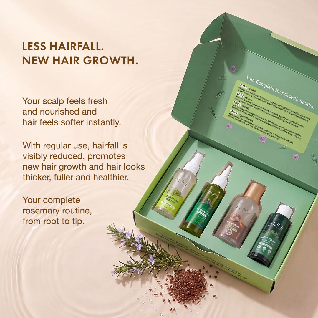 Alps Goodness Rosemary Hair Growth Ritual Kit – Powered With the Goodness of Rosemary & Flaxseed - image 4