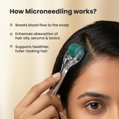 Alps Goodness Hair Regrowth Kit – Rosemary Water (100 ml) + 0.5 mm Derma Roller with 540 Titanium Alloy Needles - image 3