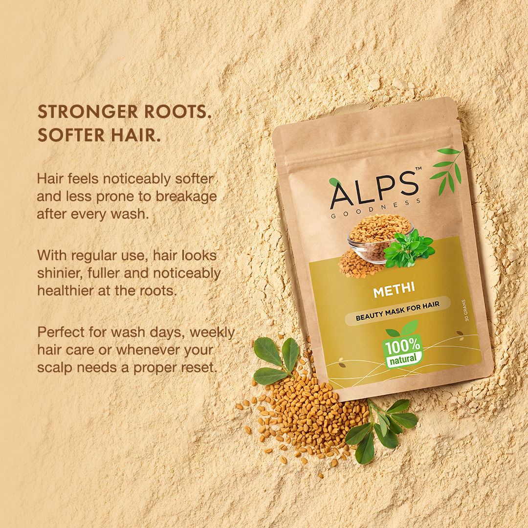 Alps Goodness Hibiscus & Methi Powder(50 gm) - image 2