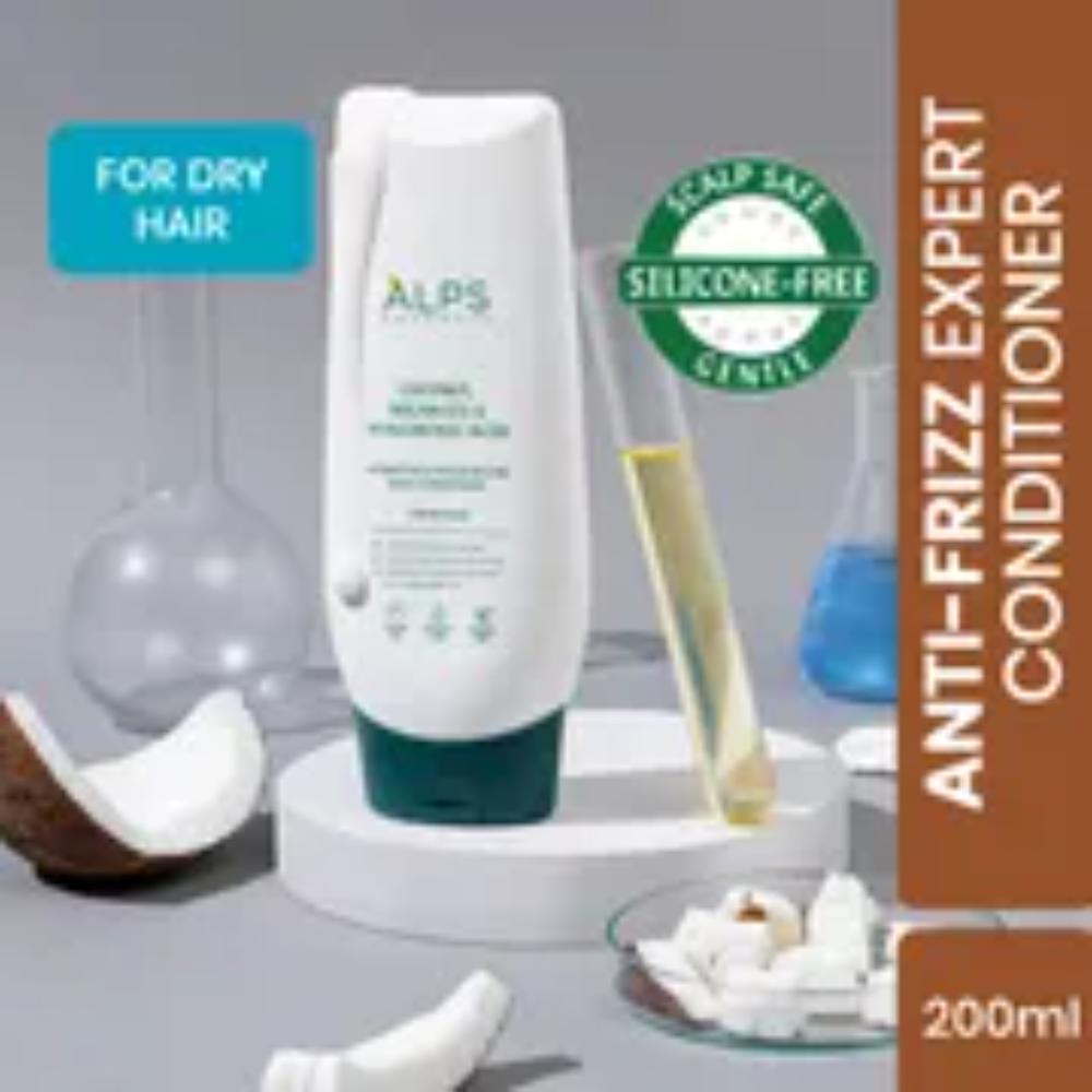 Alps Goodness Intense Moisture Combo (Coconut, Argan Oil & Hyaluronic Acid Hydrating & Nourishing Shampoo-290 ml + Coconut, Argan Oil & Hyaluronic Acid Hydrating & M - image 3