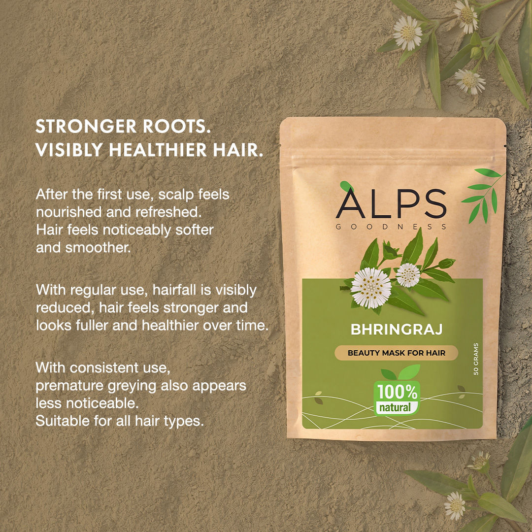 Alps Goodness Powder – Bhringraj (50 gm) - image 2