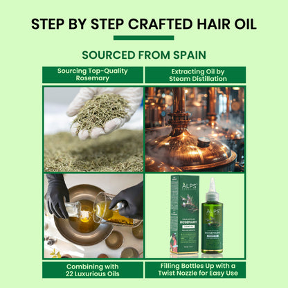 Alps Goodness Rosemary Hair Oil (105 ml) – Promotes Hair Growth - image 3