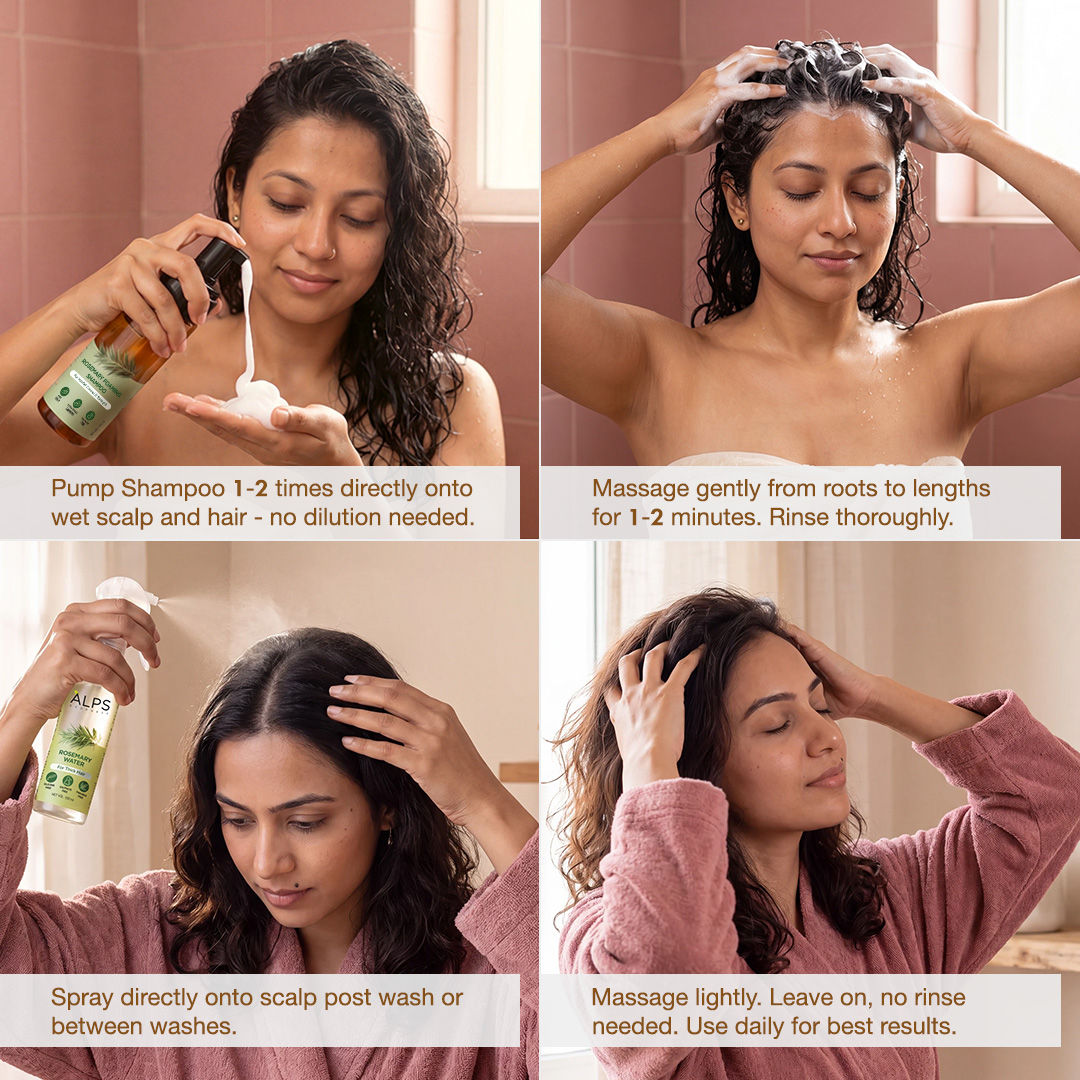 Alps Goodness Rosemary Hair Growth Duo – Rosemary Foaming Shampoo 150 ml - image 5