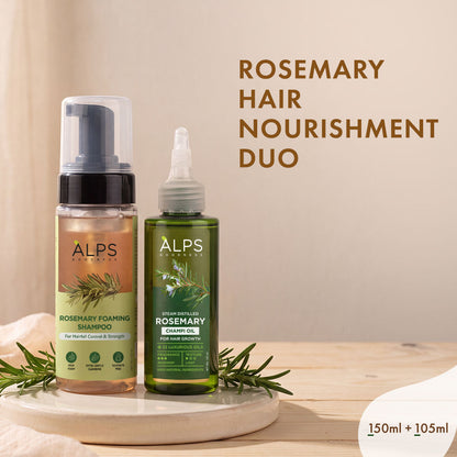 Alps Goodness Rosemary Hair Nourishment Duo – Foaming Shampoo 150 ml - Alps Goodness