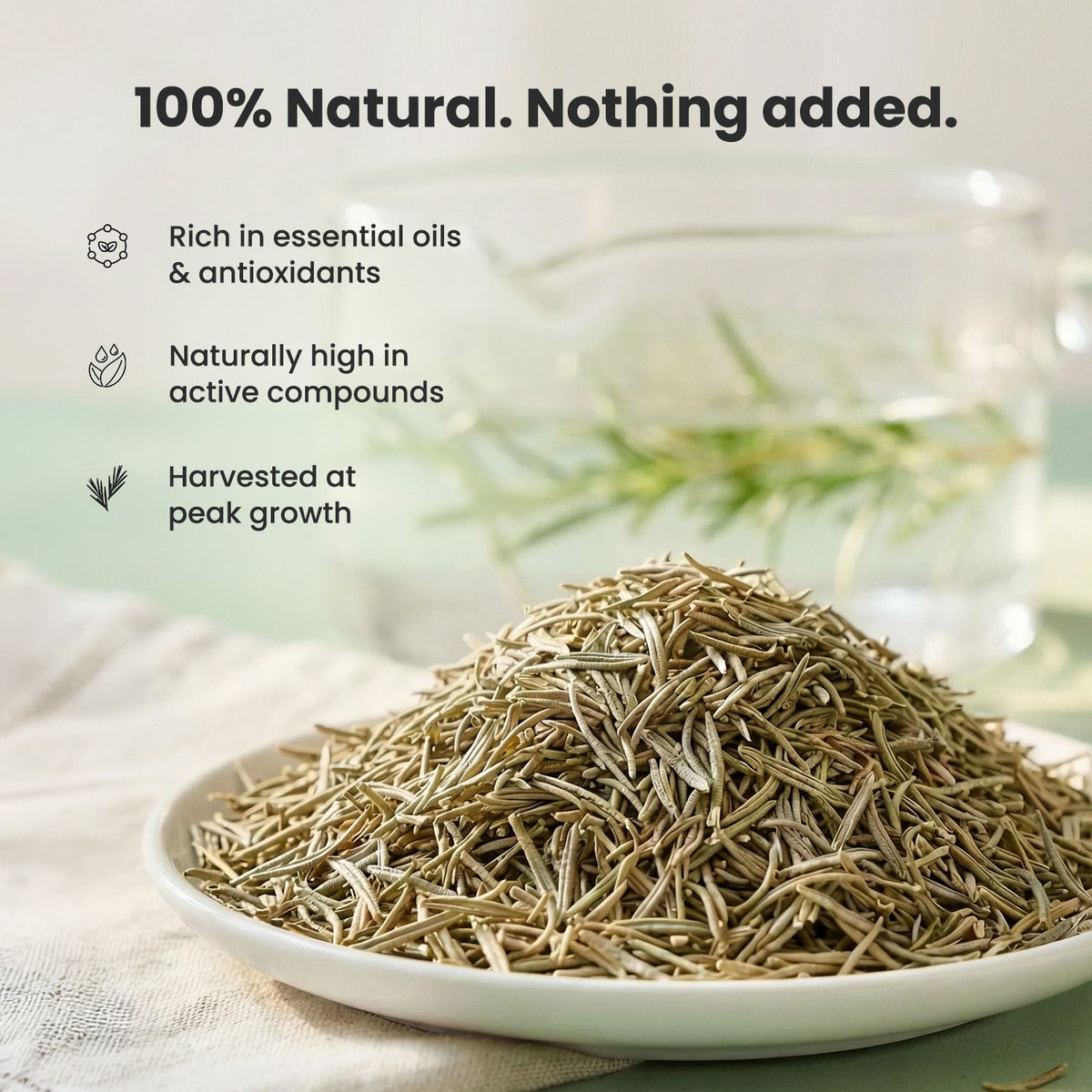 Alps Goodness Rosemary Leaves 100 gm – Made with Premium Sun Dried Rosemary Leaves - image 3
