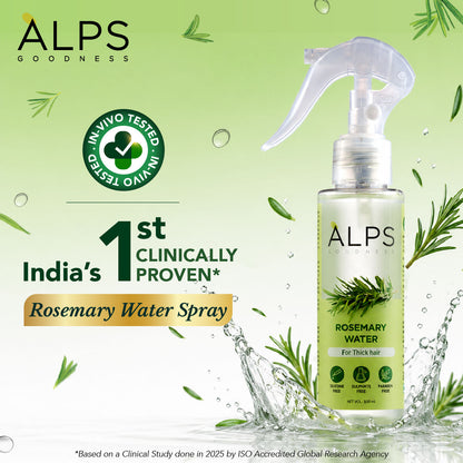 Alps Goodness Rosemary Water (100 ml) – Rosemary water for hair - Alps Goodness