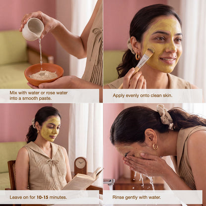Alps Goodness Sandalwood,Multani Mitti,Neem & Turmeric Powder (50 gm) - image 4