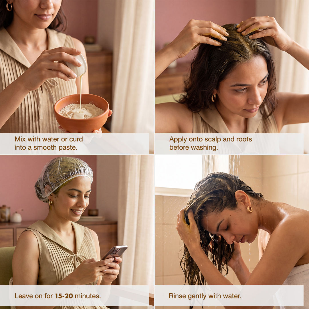 Alps Goodness Sandalwood,Multani Mitti,Neem & Turmeric Powder (50 gm) - image 5