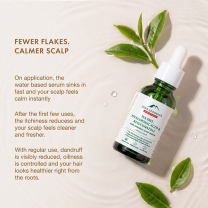 Alps Goodness Tea Tree Oil, Hyaluronic Acid & Ketoconazole Anti Dandruff Scalp Serum For Oily Scalp (30 ml) - image 2