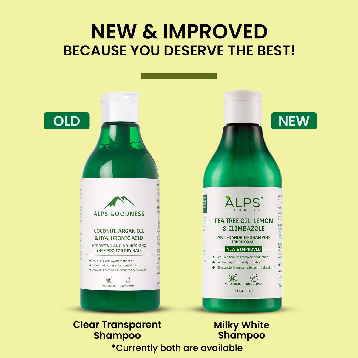 Alps Goodness Tea Tree Oil, Lemon & Climbazole Anti-Dandruff Shampoo for Oily Scalp (290 ml) - image 2