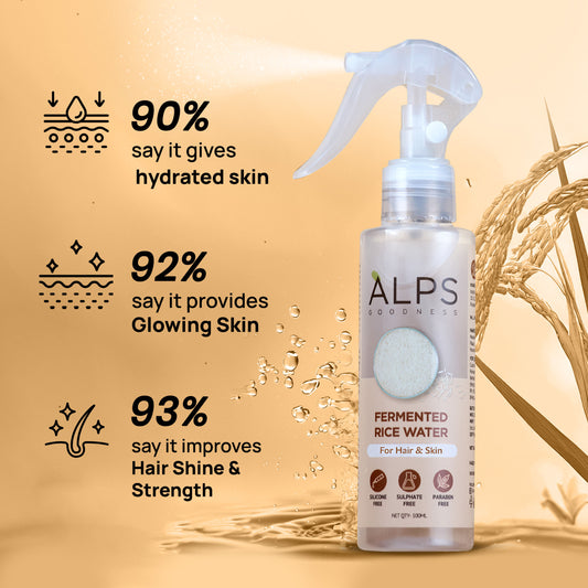 Alps Goodness X Good Vibes X DERMDOC Best 5 Minute Glow Routine – Rice Water - image 2