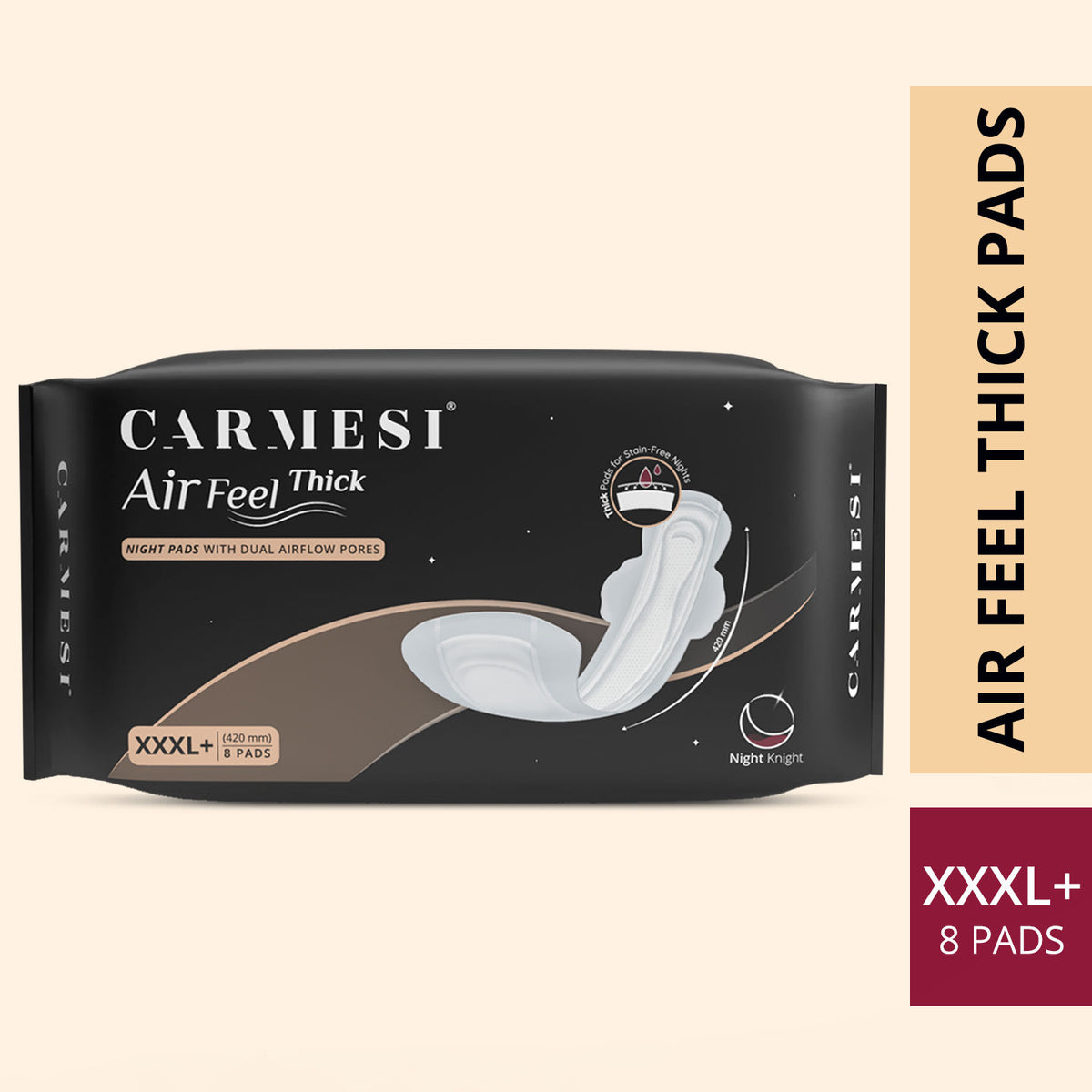 Carmesi Air Feel Thick Night Sanitary Pads - Carmesi