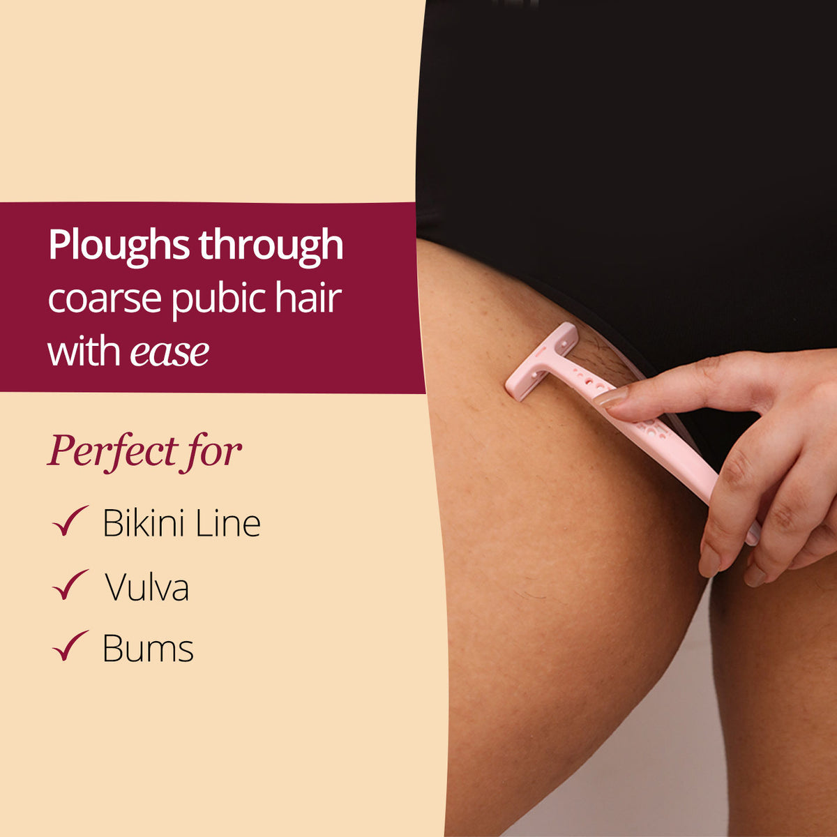 Carmesi Bikini Razor for Women (Pack of 1) - image 2