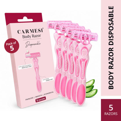 Carmesi Disposable Body Razors for Women - Carmesi