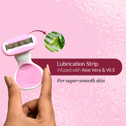 Carmesi Body Razor Mini for Women's Hair Removal - image 3