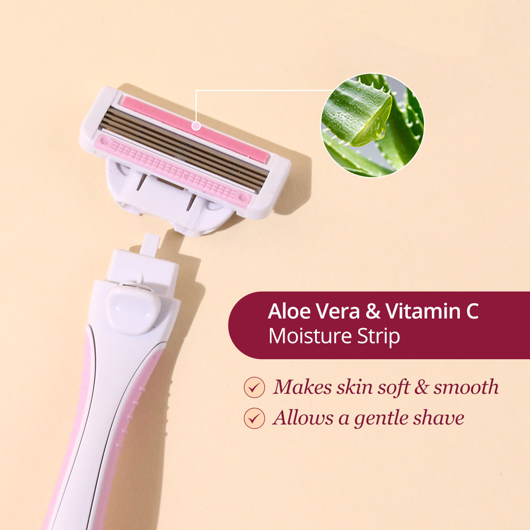 Carmesi Body Razor SkinSoft Refill Pack - 2 Cartridges - image 4