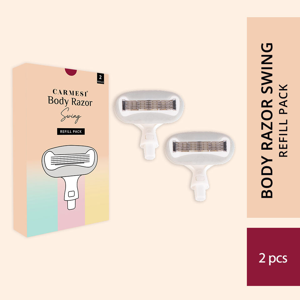 Carmesi Body Razor Swing Blade Refill Pack - Carmesi