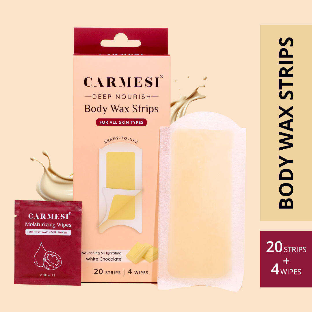 Carmesi Deep Nourish Body Wax Strips - Carmesi