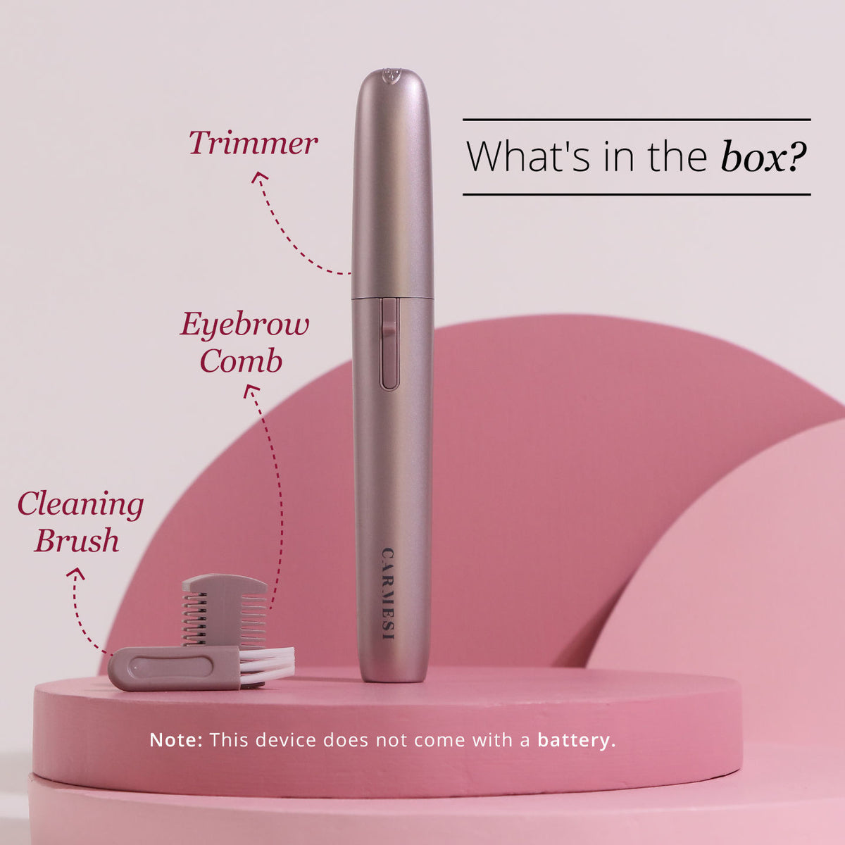 Carmesi Facial Electric Trimmer for Women - image 4