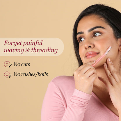 Carmesi Facial Razor for Women & Natural Deodorant Roll-Ons - image 2