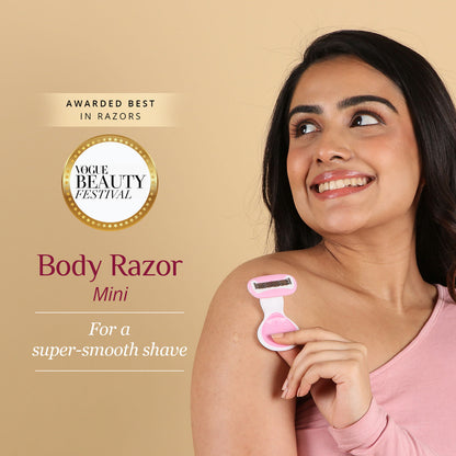 Carmesi Facial Razor (Pack of 3), Body Razor Mini (Pack of 1) & Bikini Razor (Pack of 1) - image 4