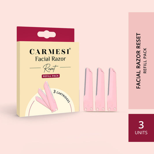 Carmesi Face Razor Reset Refill Pack - 3 Cartridges - Carmesi