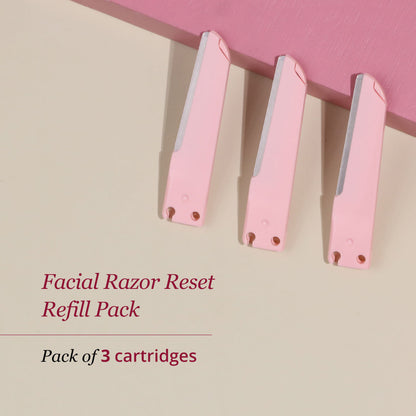 Carmesi Face Razor Reset Refill Pack - 3 Cartridges - image 2