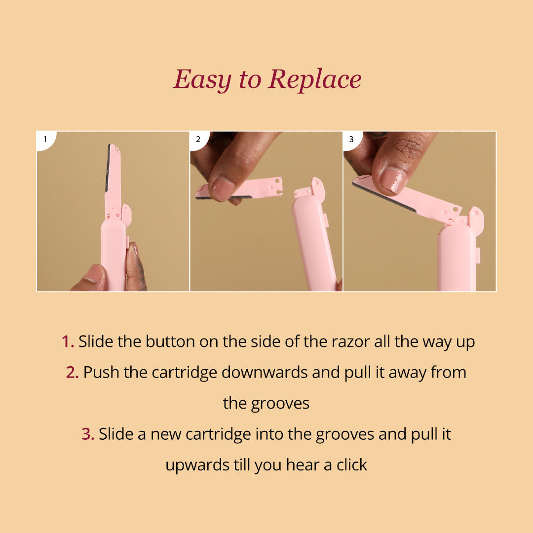 Carmesi Face Razor Reset Refill Pack - 3 Cartridges - image 3