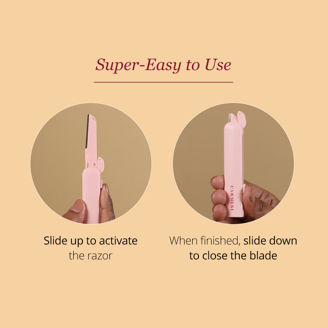 Carmesi Face Razor Reset - 1 Face Razor & 3 Cartridges - image 4