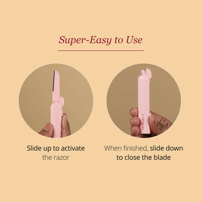 Carmesi Face Razor Reset - 1 Face Razor & 3 Cartridges - image 4