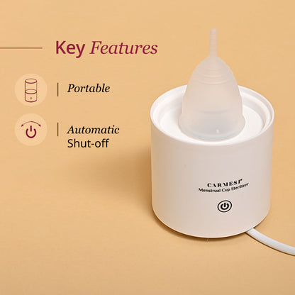 Carmesi Menstrual Cup Steriliser 1 Pc - image 5