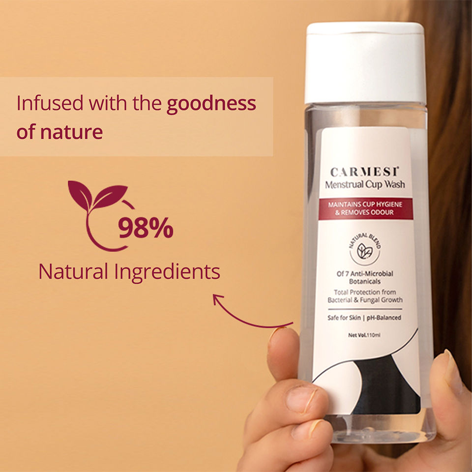 Carmesi Menstrual Cup Wash (110 ml) - image 5