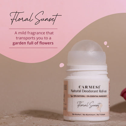 Carmesi Natural Underarm Roll On Deodorant for Women - image 3