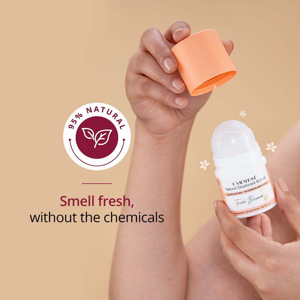 Carmesi Natural Underarm Roll On Deodorant for Women - image 2