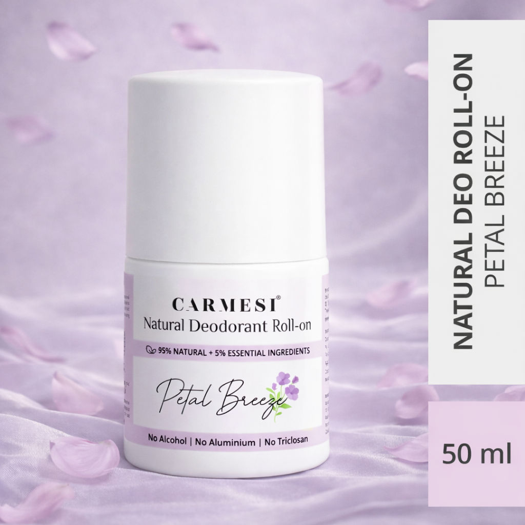 Carmesi Natural Underarm Roll On Deodorant for Women - Carmesi