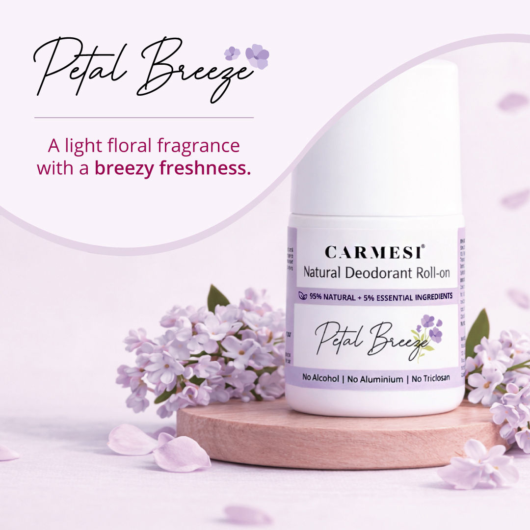 Carmesi Natural Underarm Roll On Deodorant for Women - image 3