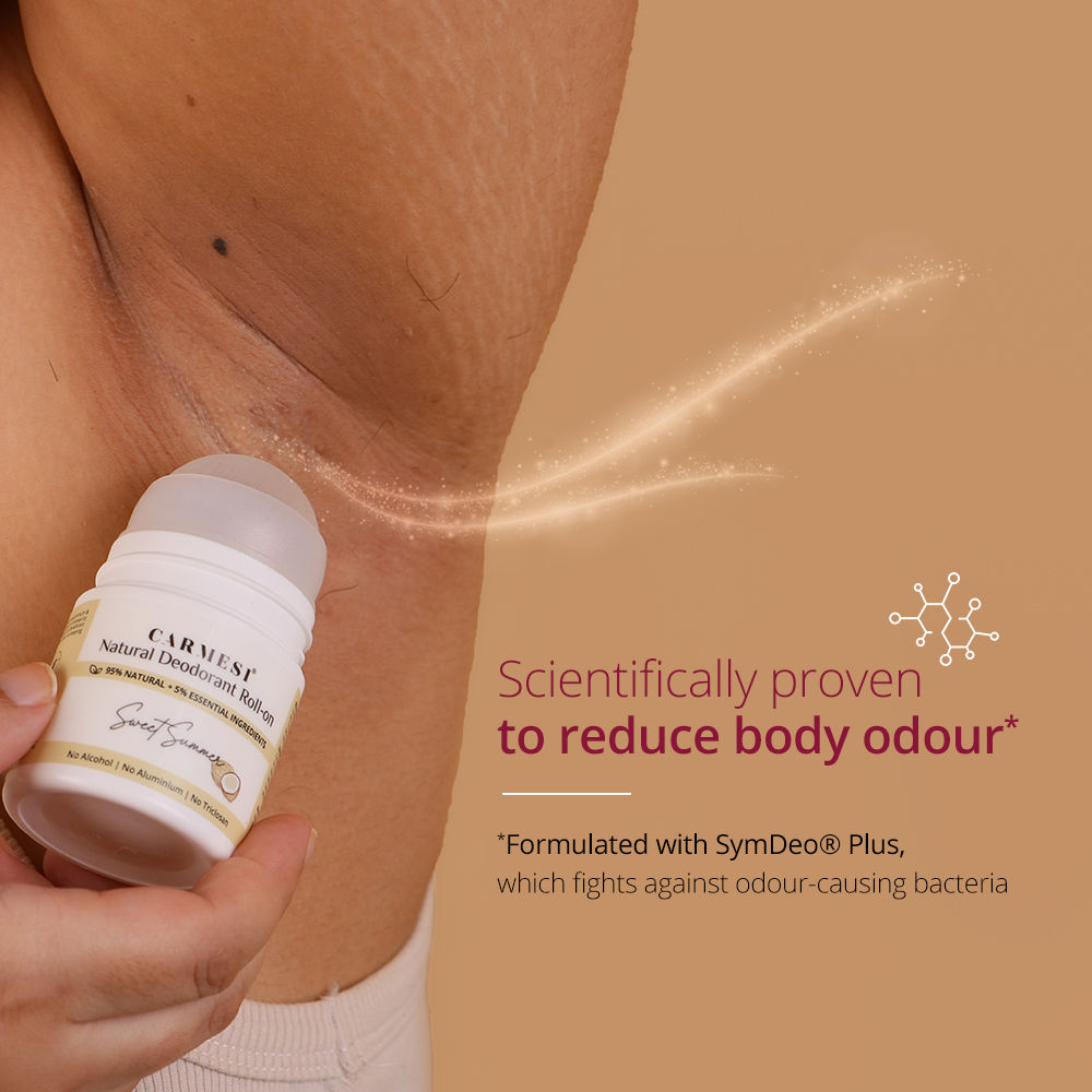 Carmesi Natural Underarm Roll On Deodorant for Women - image 2