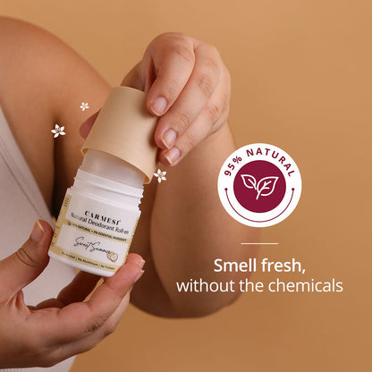 Carmesi Natural Underarm Roll On Deodorant for Women - image 4