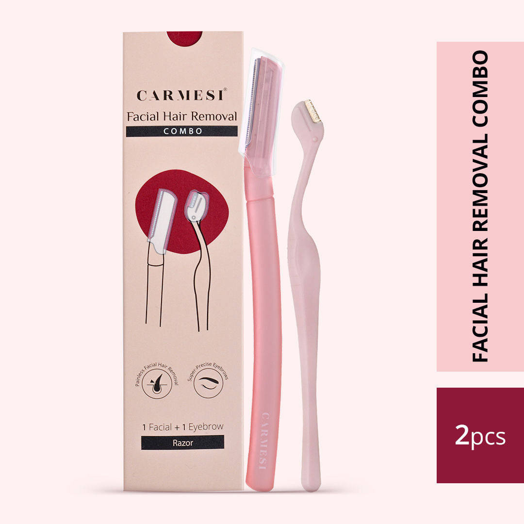 Carmesi Natural Facial Hair Removal Combo - Carmesi