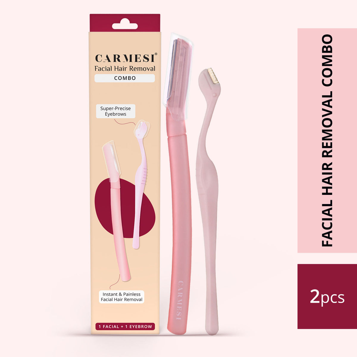 Carmesi Women's Face Hair Removal Combo - Carmesi