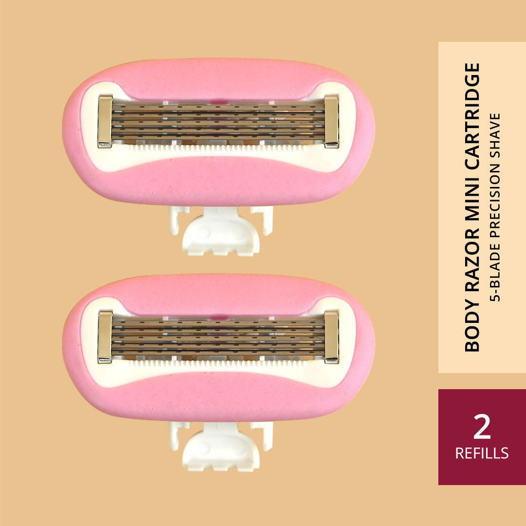 Carmesi Body Razor Mini Cartridge (Pack of 2) - Carmesi