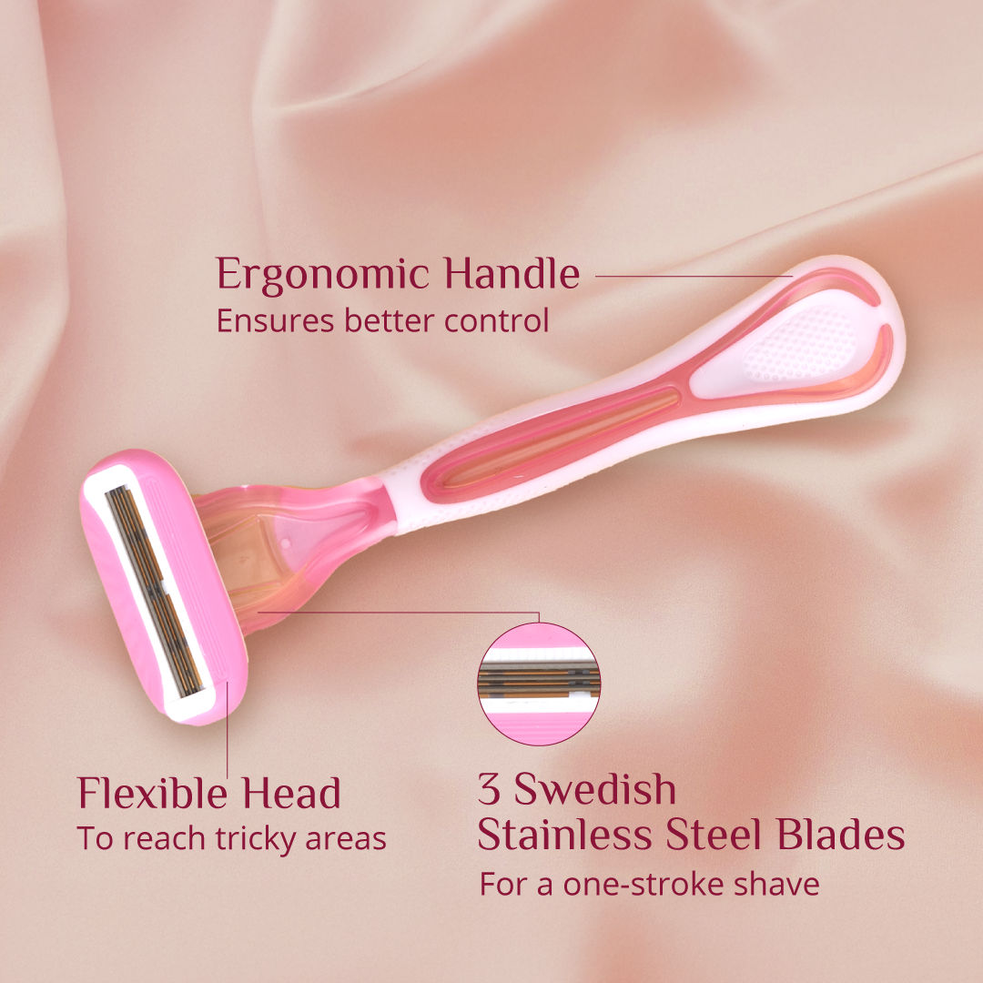 Carmesi Silk Care Body Razor for Women - image 4