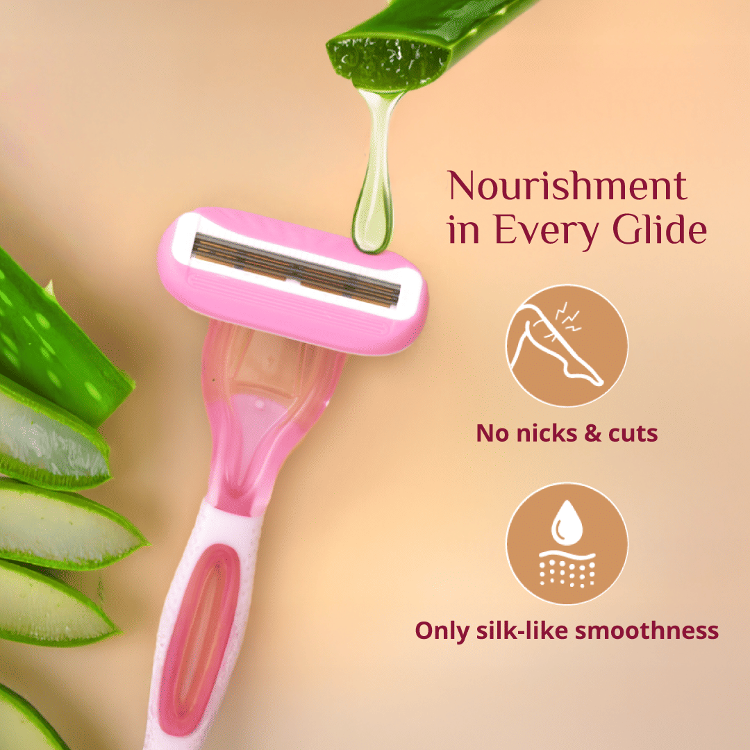 Carmesi Silk Care Body Razor for Women - image 3