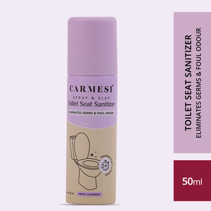 Carmesi Toilet Seat Sanitizer, 50 ml - Carmesi