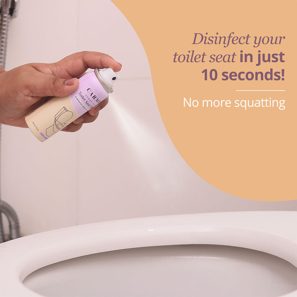 Carmesi Toilet Seat Sanitizer, 50 ml - image 2