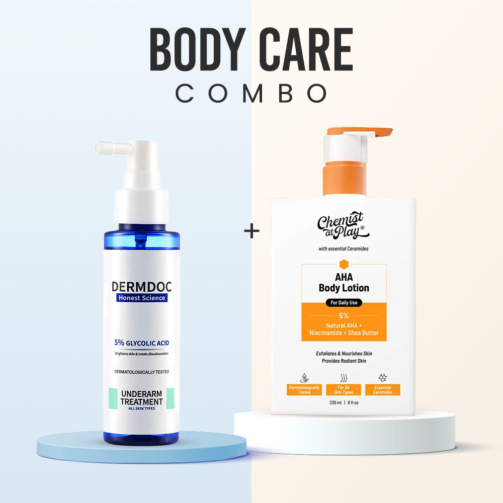 Chemist at Play & DermDoc Body Brightening Duo (Combo of 2) - DermDoc