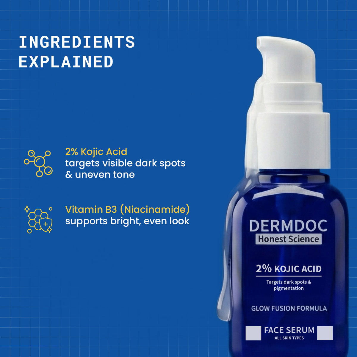 DermDoc 2% Kojic Acid Face Serum - image 3